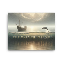 Load image into Gallery viewer, I Put My Faith In Jesus Collection Canvas
