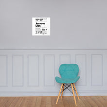 Load image into Gallery viewer, Jesus Es Dios Poster