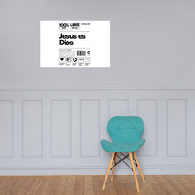 Load image into Gallery viewer, Jesus Es Dios Poster