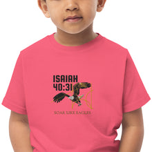 Load image into Gallery viewer, Children's Soar Like Eagles jersey t-shirt