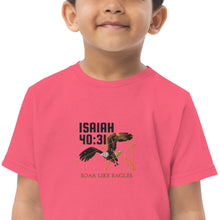 Load image into Gallery viewer, Children's Soar Like Eagles jersey t-shirt