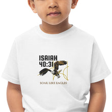 Load image into Gallery viewer, Children's Soar Like Eagles jersey t-shirt