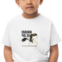 Load image into Gallery viewer, Children's Soar Like Eagles jersey t-shirt