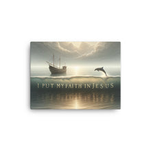 Load image into Gallery viewer, I Put My Faith In Jesus Collection Canvas
