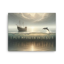 Load image into Gallery viewer, I Put My Faith In Jesus Collection Canvas
