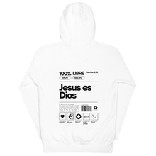 Load image into Gallery viewer, Jesus Es Dios Hoodie
