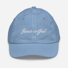 Load image into Gallery viewer, Jesus Is God Youth Hat
